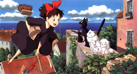 Wallpaper Desktop Ghibli Ghibli Kiki Doomdeedoomday Cottagecore The