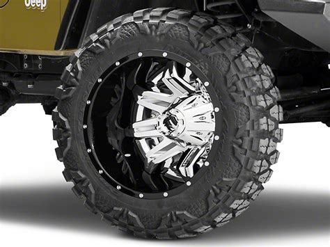 Fuel Wheels Jeep Wrangler Lethal Chrome Wheel 20x10 D26620002647 87