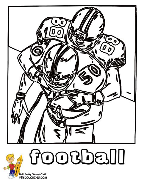 fired  football coloring pictures  coloring pages sports