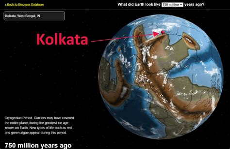 New Interactive Map Lets You Know Where Your Hometown Was Located On Million Years Ago Earth