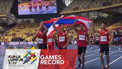 Timnas polo air putra optimistis bisa meraih kemenangan lawan thailand, di laga kedua sea games 2017. Athletics Men's 4 x 100m Final | 29th SEA Games 2017 - YouTube