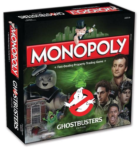 Ghostbusters Edition Monopoly Board Game Dvdland