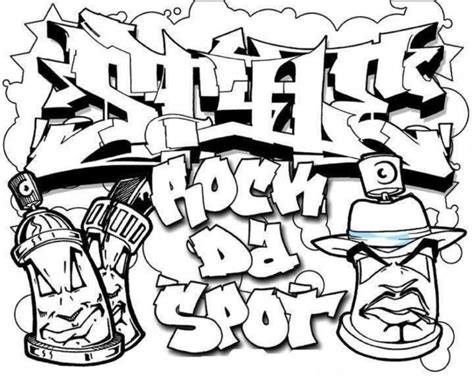 Graffiti Coloring Pages To Print Coloring Home