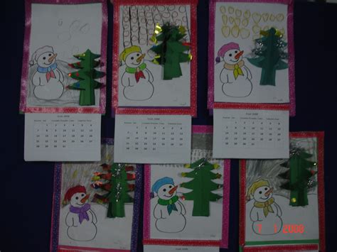 Calendar craft for kids - Preschoolplanet