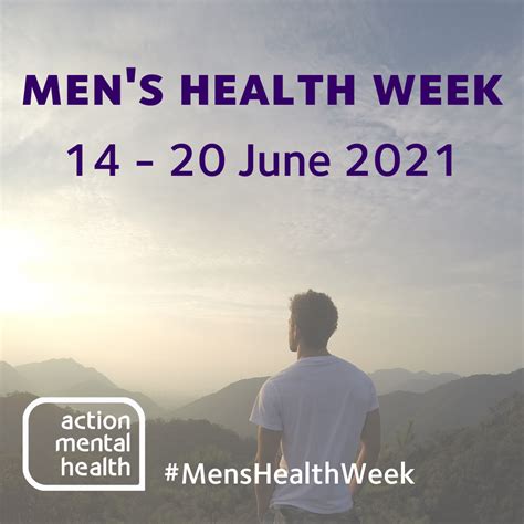 A Can Do Attitude For Mens Health Week Action Mental Health