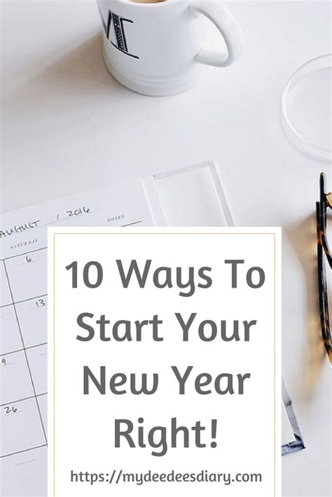 10 Simple Ways To Start Your New Year Right Daeyna Jackson Inspiring