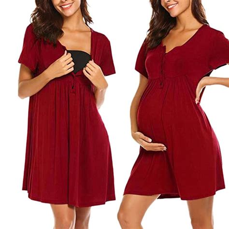pin on maternity nightgowns and sleepshirts