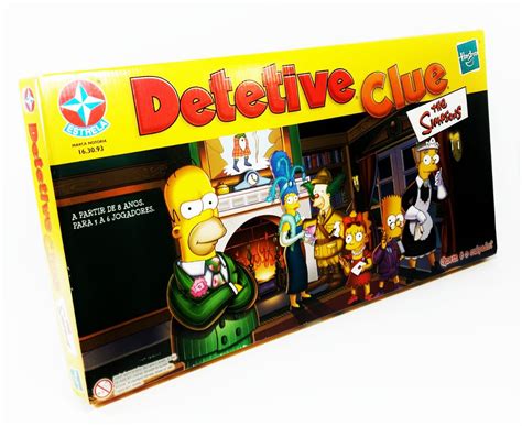 Compra online na fnac os jogos e brinquedos preferidos: Place Games Clue Detetive The Simpsos Jogo de Tabuleiro ...