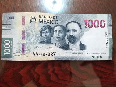 Nuevo Billete De 1000 Pesos Serie Ab 4 Piezas Disponibles Mercado Libre