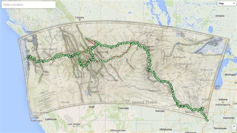Lewis And Clark Trail Map Printable