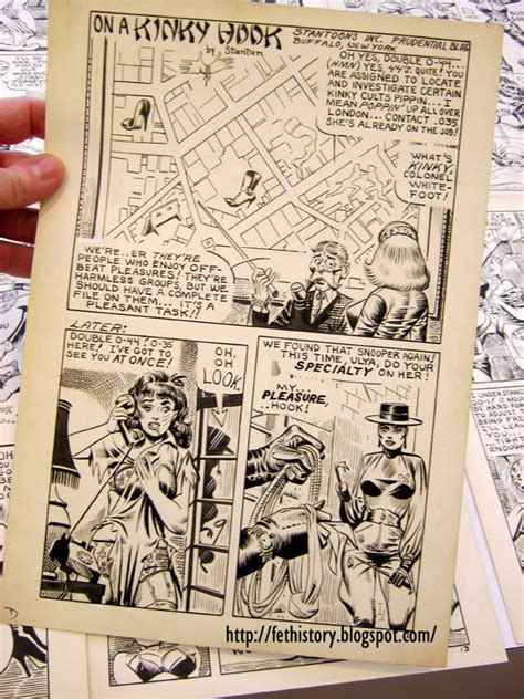 Fethistory Original Eric Stanton And Steve Ditko Art At The
