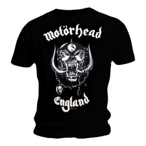 Motorhead T Shirt England Official Mens Black Tee Everything Louder