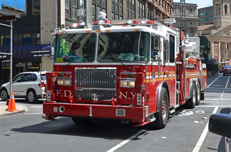 Fdny L1 Tower Ladder 1 Fdny New York Fire Department Seagr Flickr