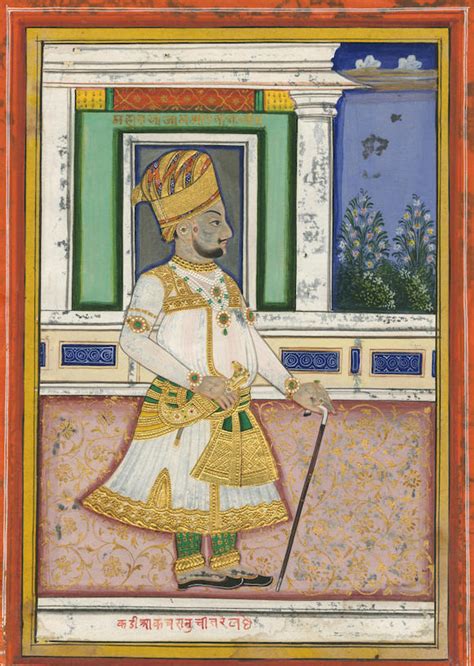 Bonhams India Maharaja Jam Vibhaji Portrait Of Maharaja Jam Vibhaji Of Nawanagar Now