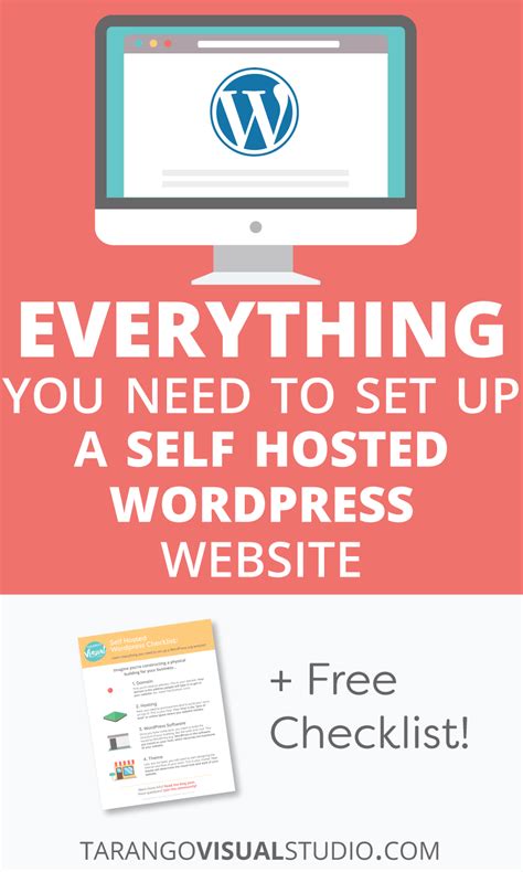 Everything You Need To Set Up A Self Hosted Wordpress Website Learn