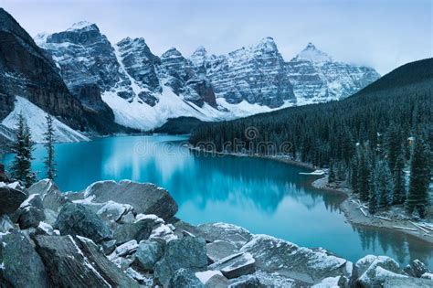 Prints Giclée Winter Wonderland Moraine Lake Banff National Park