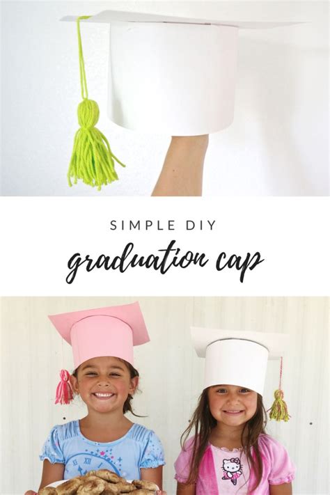 Glue the strips onto the body, making your way around the entire graduation cap. Simple DIY Graduation Caps for Kids | Graduation diy, Diy ...