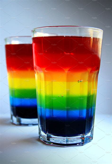 See more about rainbow, grunge and tumblr. Rainbow Jelly | High-Quality Food Images ~ Creative Market