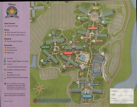 Disneys All Star Movies Resort Map Resorts Gal