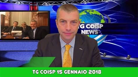 Tg Coisp 15 Gennaio 2018 Contratto Il No Del Coisp Youtube