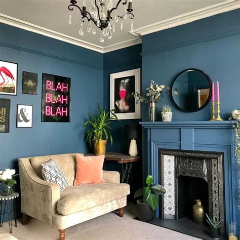 Traditional Blue Living Room Ideas