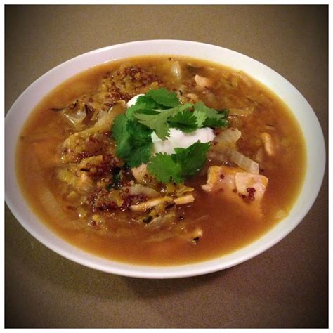December was full of eating and drinking, which ended up having a huge impact on my digestion. #12wbt. Quinoa and chicken soup. Michelle Bridges. Healthy ...