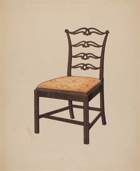Chippendale Chair By Edward A Darby Artvee