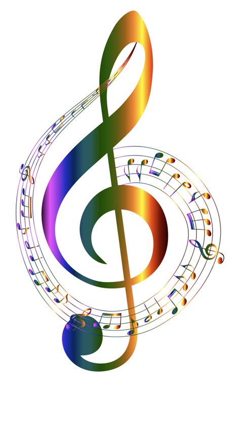 Transparent Colorful Music Notes Clipart 10 Free Cliparts Download