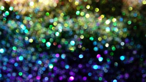 Rainbow Bokeh Glitter Sparkle Particle Stock Footage Video 100