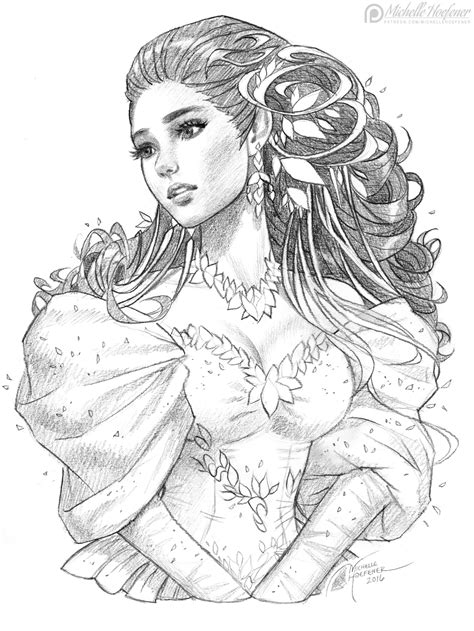 Coloring is a fun way to develop your creativity, your concentration and motor skills while forgetting daily stress. Labyrinth's Sarah by MichelleHoefener on DeviantArt