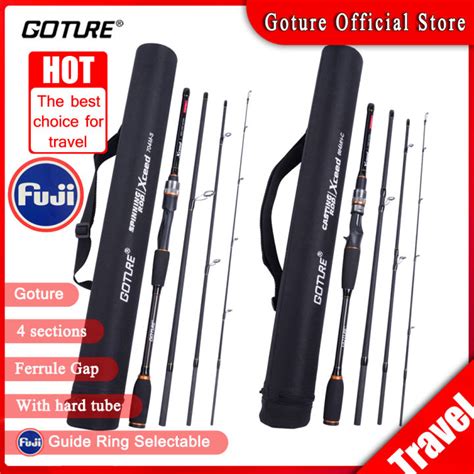 Goture Xceed Fuji Guide Ring Selectable Spinning Casting Fishing Rod