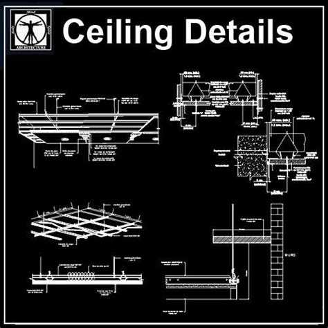 Bed room false ceiling drawing in autocad. Ceiling Details V2 - CAD Design | Free CAD Blocks,Drawings ...
