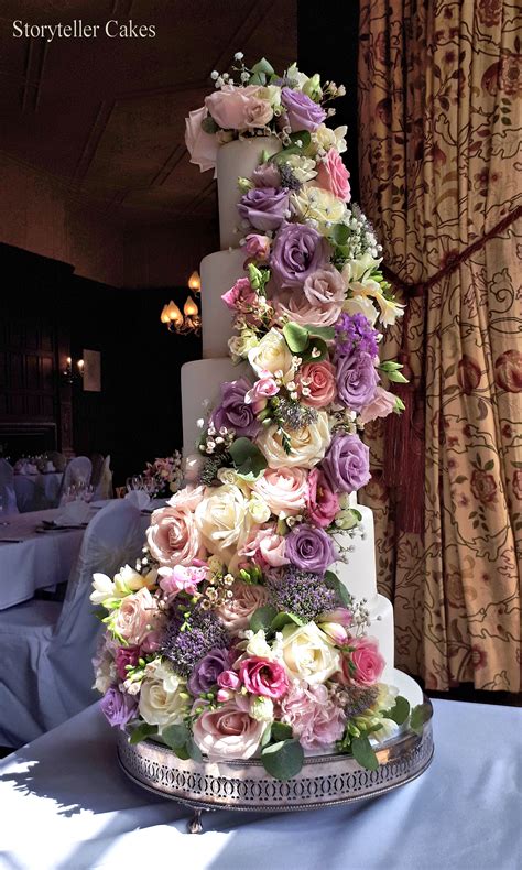 Beautiful Floral Wedding Cake