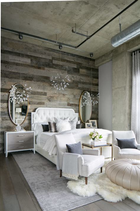 If you are going all out on the industrial bedroom interior then you'll need to complete the look. Loft-Style Condo in Denver by Robeson Design - Archiscene