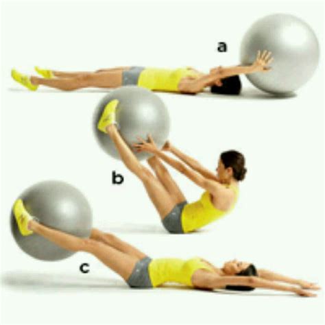 Stability Ball V Pass By Roxxang Franklin Exercise How To Skimble
