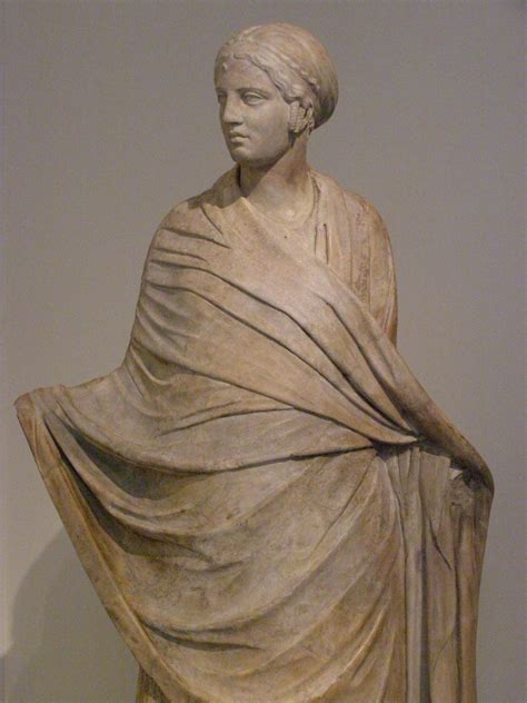 Marble Statue Of A Girl Roman Imperial Period 1st Or 2nd Flickr