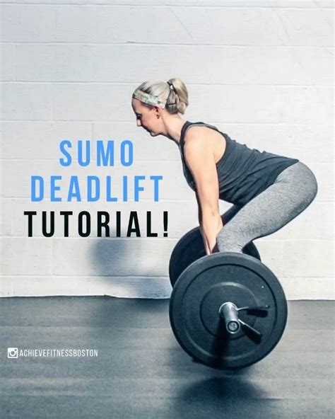 How To Perform Sumo Deadlifts Whats Up Achievers Laurenpak22
