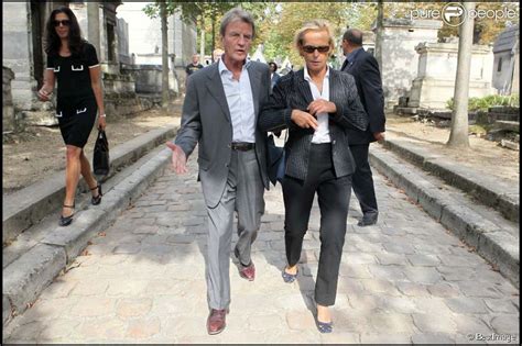 Christine Ockrent et Bernard Kouchner à Paris le 4 septembre 2010