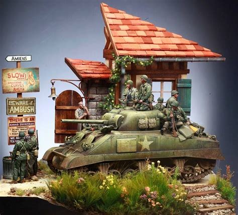 Military Diorama Military Art Plastic Model Kits Plastic Models