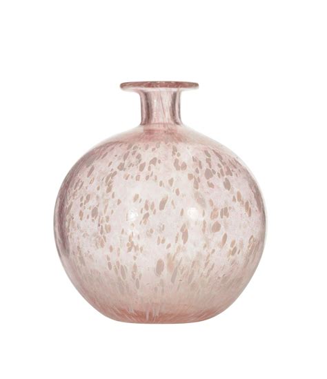 Vintage Italian Murano Pink Glass Vase