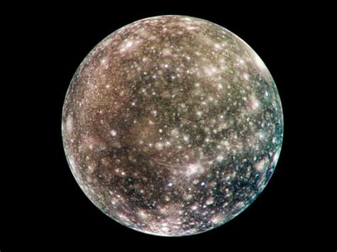 White red brown orange yellow. Global Callisto in Color | NASA