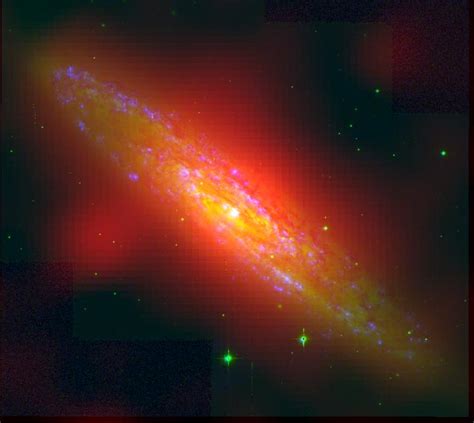 Starburst Galaxy Ngc253 At Opt Image Eurekalert Science News Releases