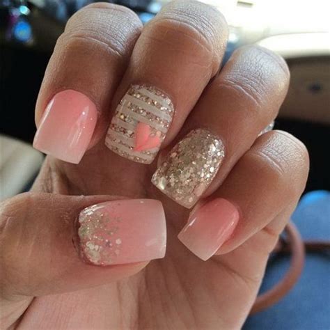 40 Romantic And Lovely Heart Nail Art Designs Ideas For Valentines Day