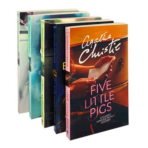 Agatha Christie The Best Of Poirot Books Box Set Collection Pack