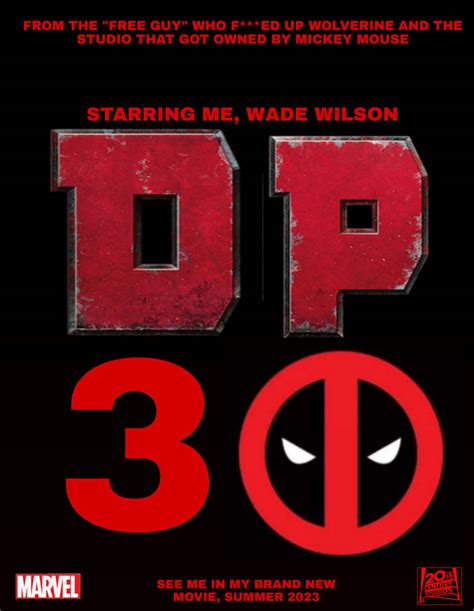 Deadpool 3 Teaser Poster By Arthurbullock On Deviantart