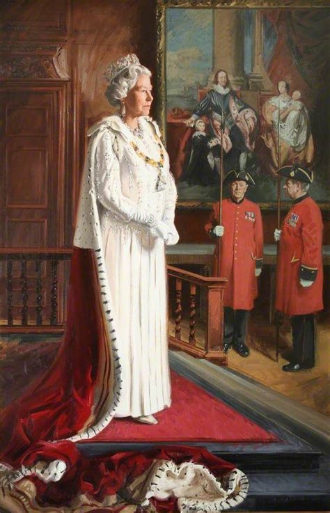 Hm Reina Elizabeth Ii La Segundo 1926 De Andrew Festing