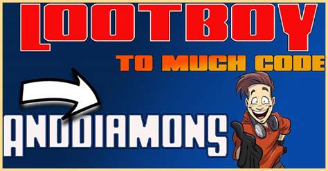 Diesen code einlösen für 2000 münzen / 5 diamanten Lootboy Codes