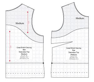 Use our free downloads to organise your fabric haul and sewing patterns. Sleeveless Top PDF Sewing Pattern by Angela Kane