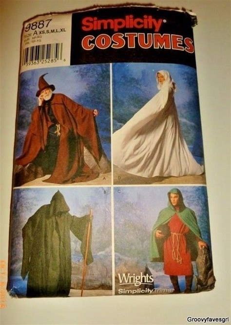 Medieval Alchemist Robe Grim Reaper Cloak Lotr Mystic Clergy Sewing