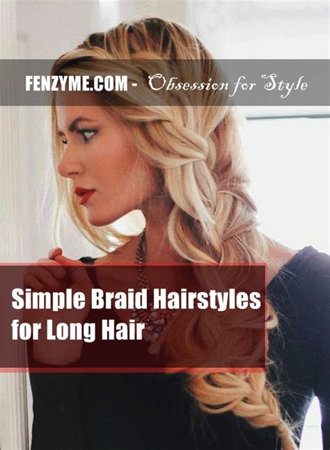 Check out the fab tutorial on how to do the perfect hair bow. 50 Simple Braid Hairstyles for Long Hair